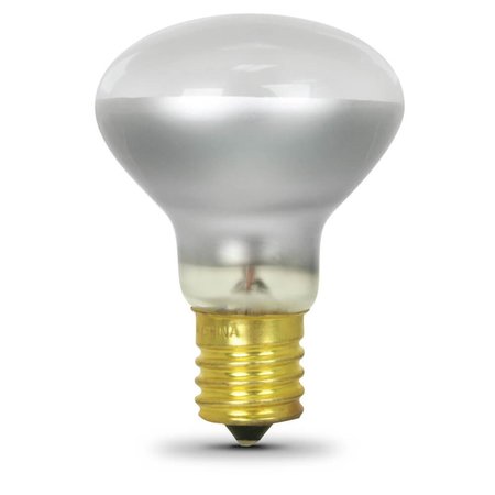 HAPPYLIGHT BP25R14N-CAN 25W E17 R14 Soft White Mini Reflector Incandescent Dimmable Light Bulb HA2596051